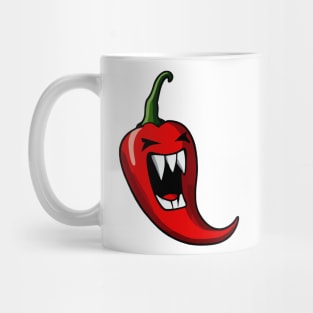 Angry Red Chili Hot Pepper Mug